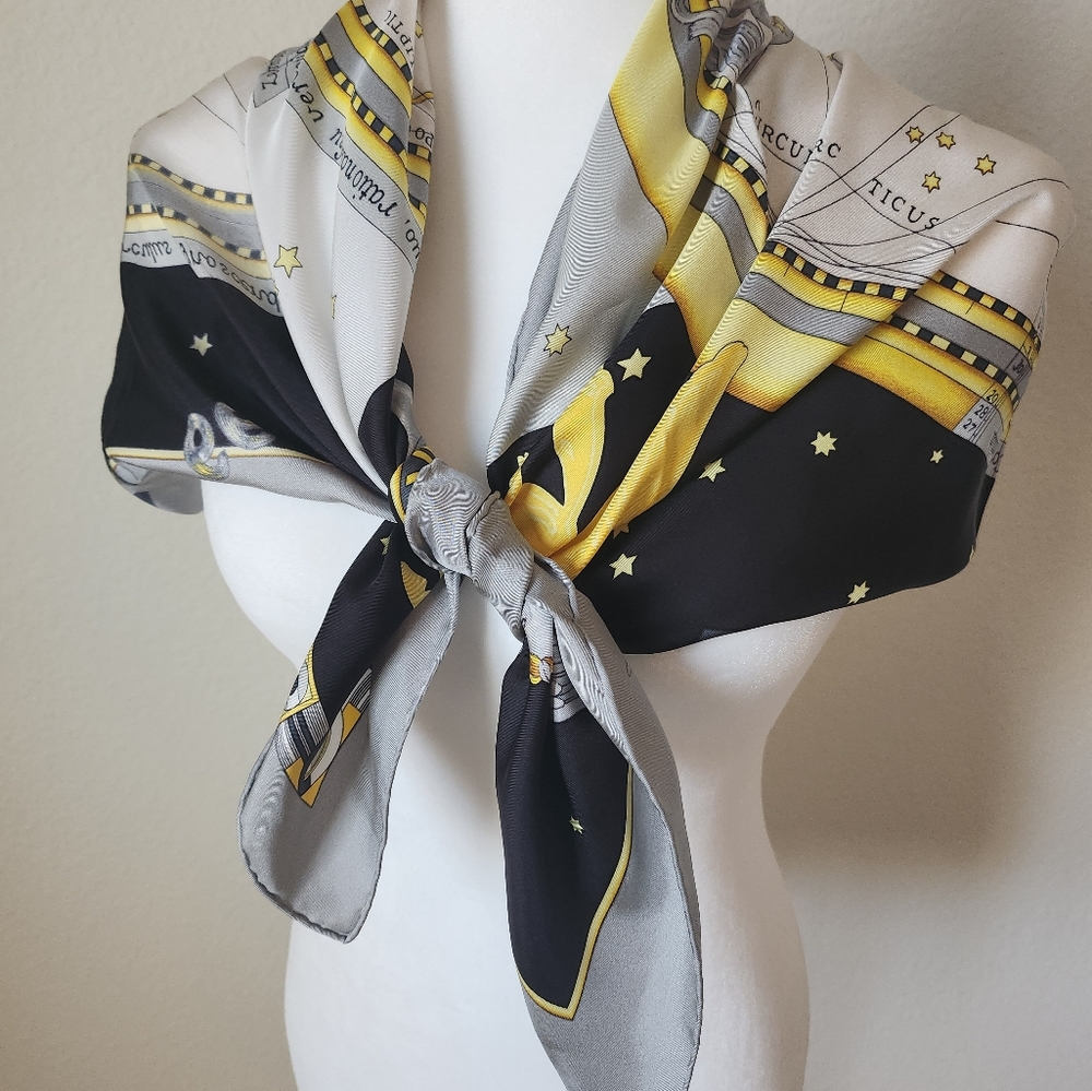 Versace silk scarf